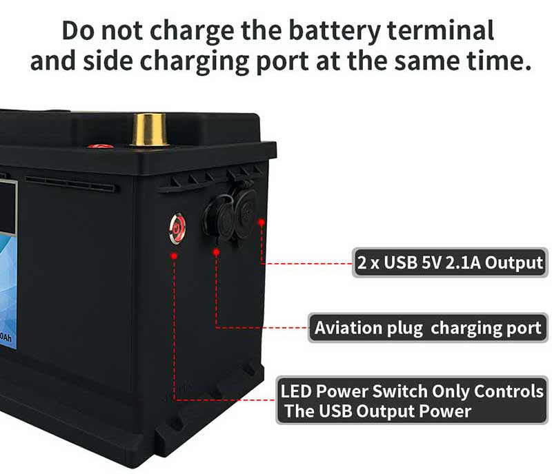 Deep Cycle Lithium Battery 12v 100ah