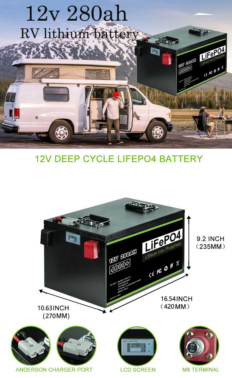 Lifepo4 12v 280ah Battery