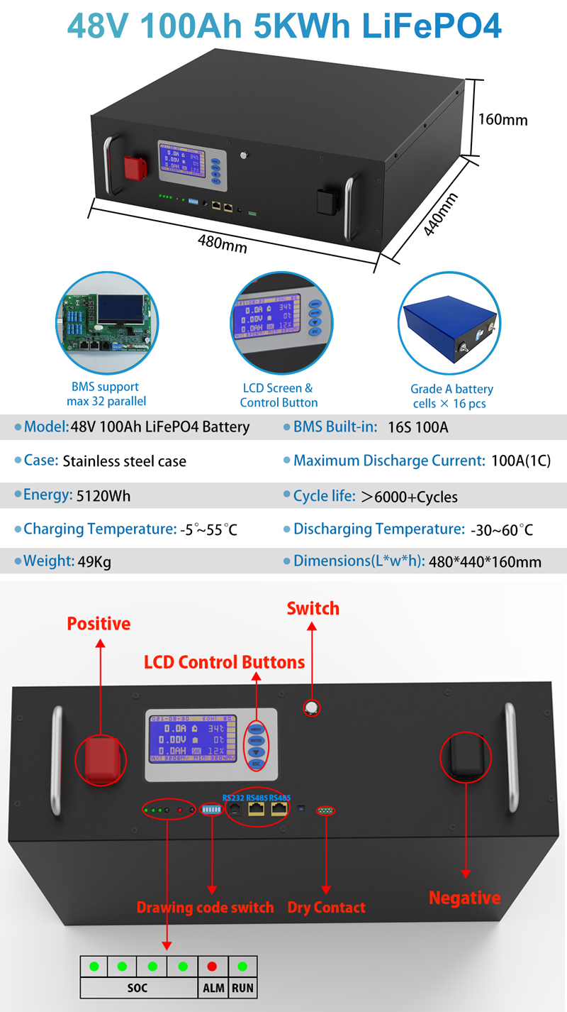 Lifepo4 Battery 48v