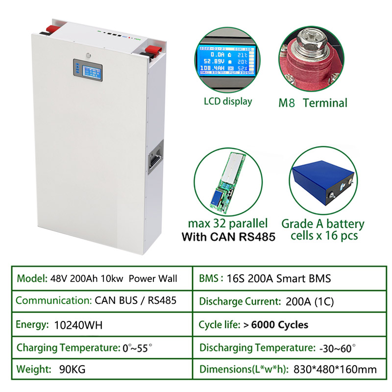 10kwh lithium battery pack