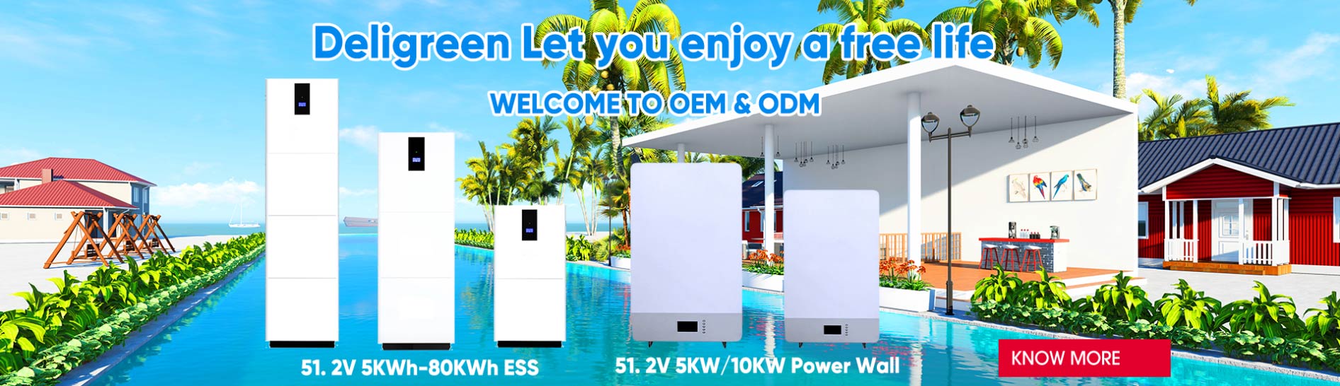 Wholesale custom household energy storage battery power wall lithium battery