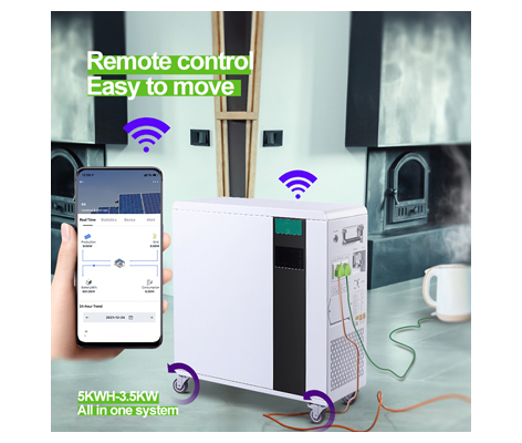 All in one home 5kwh hybrid battery storage solar energy system
